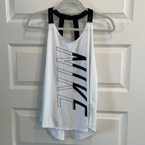 Nike black and white Dri-Fit top